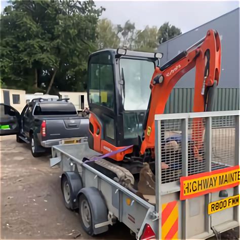 trailer for mini digger|mini excavator trailers for sale.